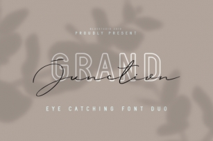 Grand Junction Duo Font Download
