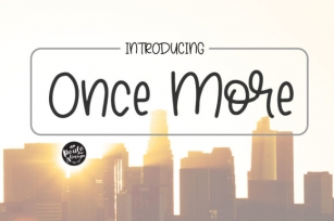Once More Font Download