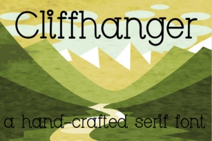 Cliffhanger Font Download