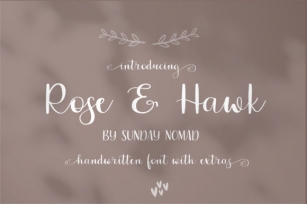 Rose  Hawk Font Download