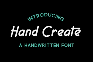 Hand Create Font Download