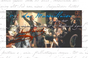 1792 La Marseillaise Font Download