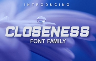Closeness Font Download