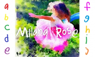 Milana Rose Font Download