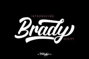 Brady Font Download