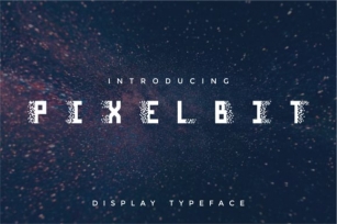 Pixel Bit Typeface Font Download