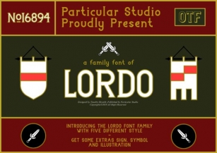Lordo Family Font Download