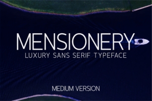 Mensionery Medium Font Download