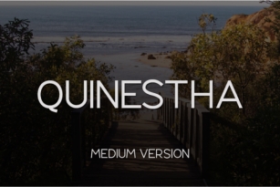 Quinestha Medium Font Download