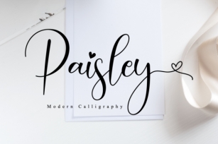 Paisley Script Font Download