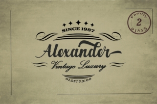 Alexander Font Download