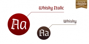 Whisky Italic Family Font Download