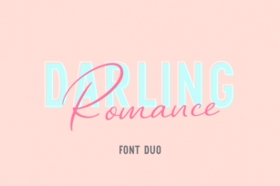 Darling Romance Duo Font Download