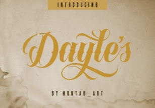 Dayles Font Download