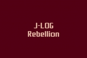 J-LOG Rebellion Font Download