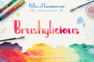 Brushylicious Font Download