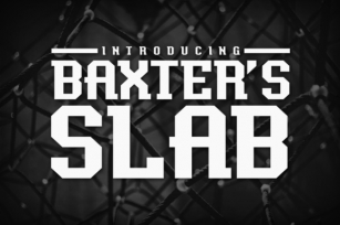 Baxter's Slab Font Download