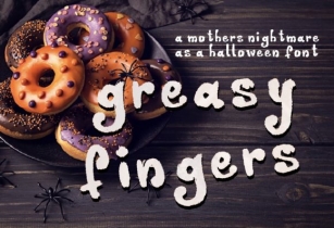 Greasy Fingers Font Download