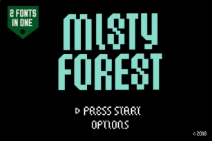 Misty Forest & Chalice Font Download