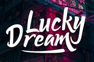 Lucky Dream Bold Font Download