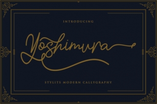 Yoshimura Font Download