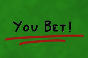 You Bet Font Download