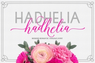 Hadhelia Script Font Download