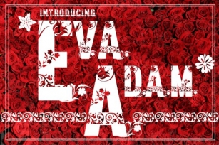 Eva and Adam Font Download