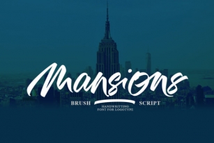 Mansions Font Download