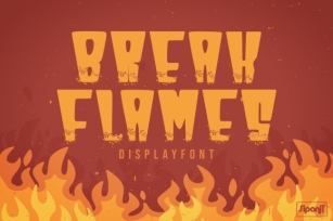 Break Flames Font Download
