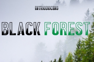 Black Forest Font Download