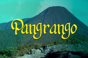 Pangrango Font Download