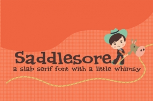 Saddlesore Font Download