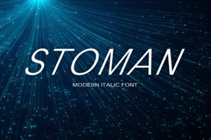 Stoman Font Download