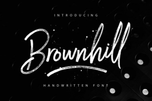 Brownhill Font Download