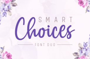 Smart Choices Duo Font Download