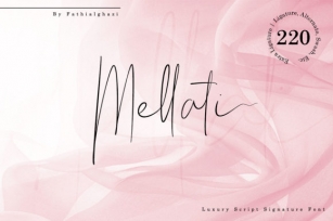 Mellati Script Font Download
