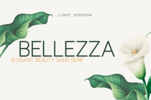 Bellezza Light Font Download