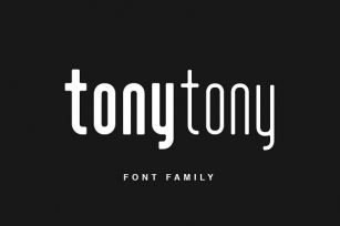 TonyTony Font Download