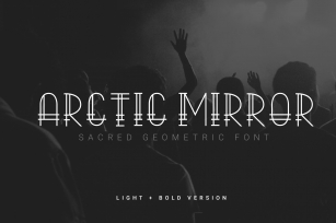 Arctic Mirror Font Download