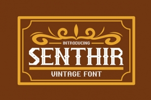 Senthir Font Download