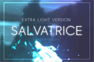 Salvatrice Extra Light Font Download