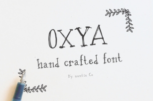 OXYA Font Download
