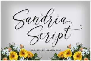 Sandria Script Font Download