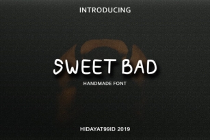 Sweet Bad Font Download