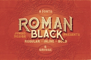 Roman Black Family Font Download