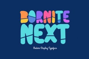Bornite Next Font Download
