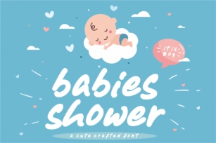 Babies Shower Font Download