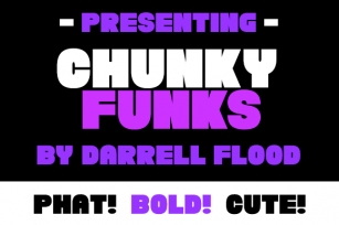 Chunky Funks Font Download