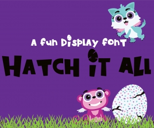 Hatch-it-all Font Download